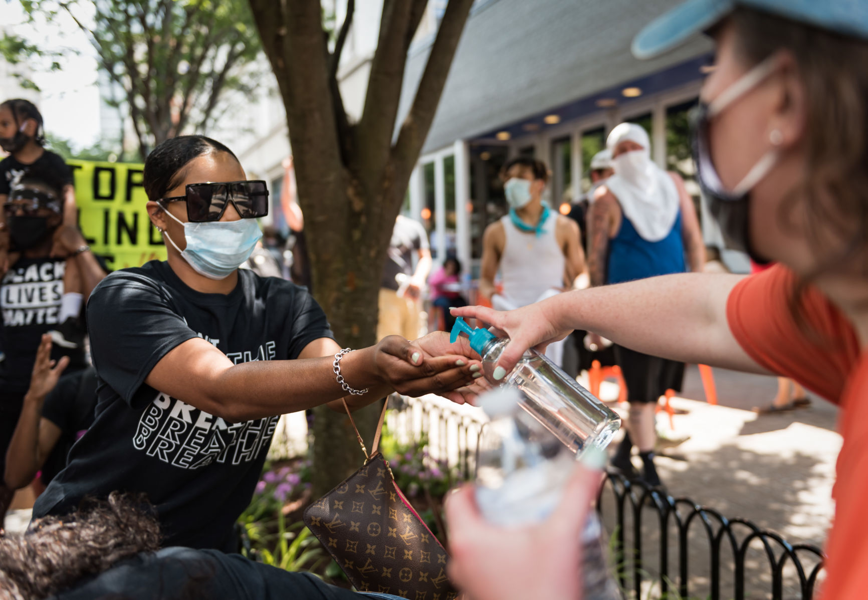 Black Lives Matter March Saturday Afternoon